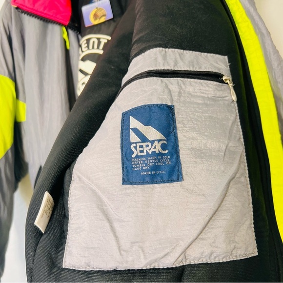 1980s Serac Ski Winter Retro Snow Bunny Jacket 40 - Picture 6 of 9